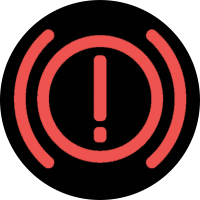 Als de auto opgestart is en de handrem (ook wel parkeerrem) genoemd is ingeschakeld, zal dit lampje gaan branden. Als het lampje na het uitschakelen van de handrem nog steeds blijft branden, kan dit duiden op een tekort aan remvloeistof, of door een storing in het remsysteem. In dit geval is het dus zaak om langs de garage te gaan. Als de auto opgestart is en de handrem (ook wel parkeerrem) genoemd is ingeschakeld, zal dit lampje gaan branden. Als het lampje na het uitschakelen van de handrem nog steeds blijft branden, kan dit duiden op een tekort aan remvloeistof, of door een storing in het remsysteem. In dit geval is het dus zaak om langs de garage te gaan.